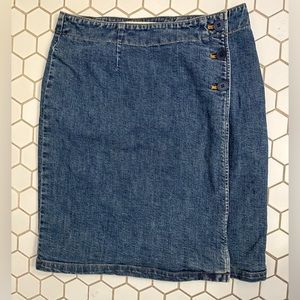 Jones New York Jeans vintage denim skirt size 4